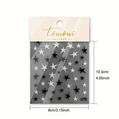 5D Laser Star Art Sticker Holographic Nail Decals