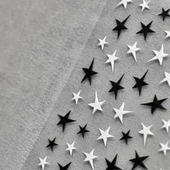 5D Laser Star Art Sticker Holographic Nail Decals