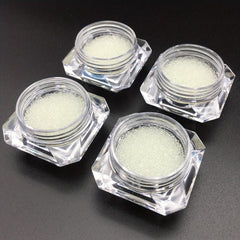 4 Bottle Micro Pixie Beads Gravel Nail Crystals Rhinestones Decorations