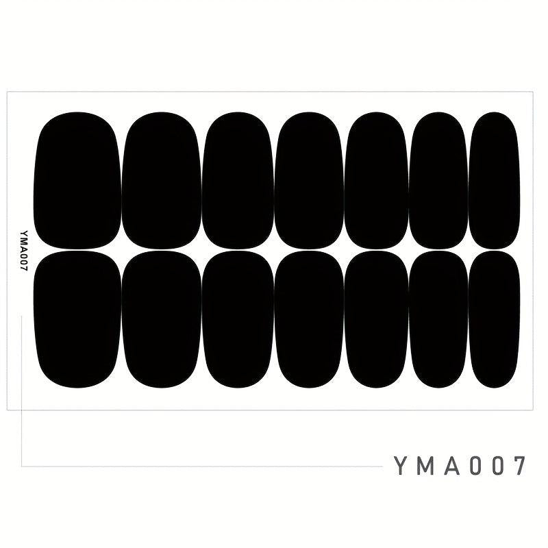 Nail Art Stickers Self Adhesive Nail Wraps for Women & Girls