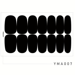Nail Art Stickers Self Adhesive Nail Wraps for Women & Girls
