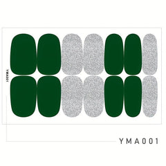 Nail Art Stickers Self Adhesive Nail Wraps for Women & Girls