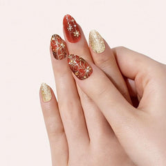 Summer Nail Wraps Self-Adhesive Decals Nail Art Stickers False Nails Manicure