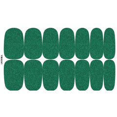 10 Sheets Glitter Nail Polish Stickers Nail Strips Self Adhesive Nail Art Decals
