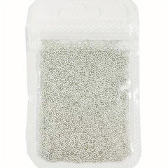 Clear Mini Nail Caviar Micro Glitter Beads DIY Nail Art Rhinestone