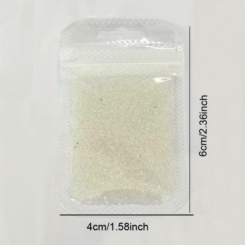 Clear Mini Nail Caviar Micro Glitter Beads DIY Nail Art Rhinestone