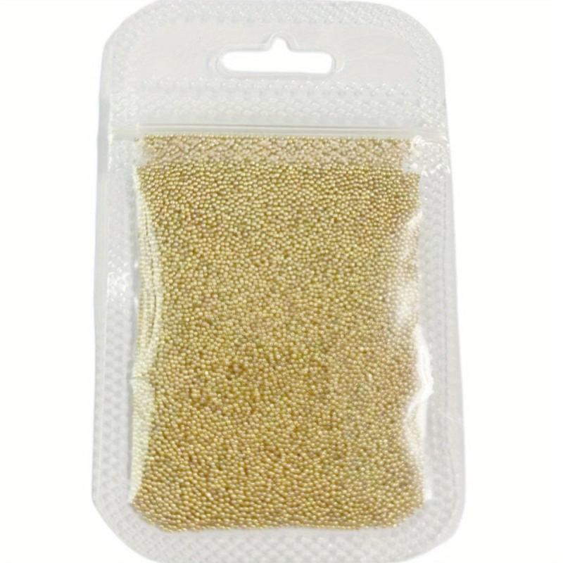 Clear Mini Nail Caviar Micro Glitter Beads DIY Nail Art Rhinestone