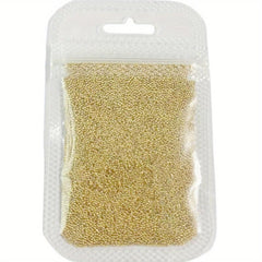 Clear Mini Nail Caviar Micro Glitter Beads DIY Nail Art Rhinestone