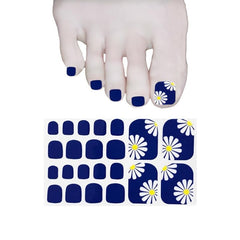 Toe Nail Stickers Self Adhesive Toe Strips for Long Lasting Style