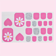 Toe Nail Stickers Self Adhesive Toe Strips for Long Lasting Style