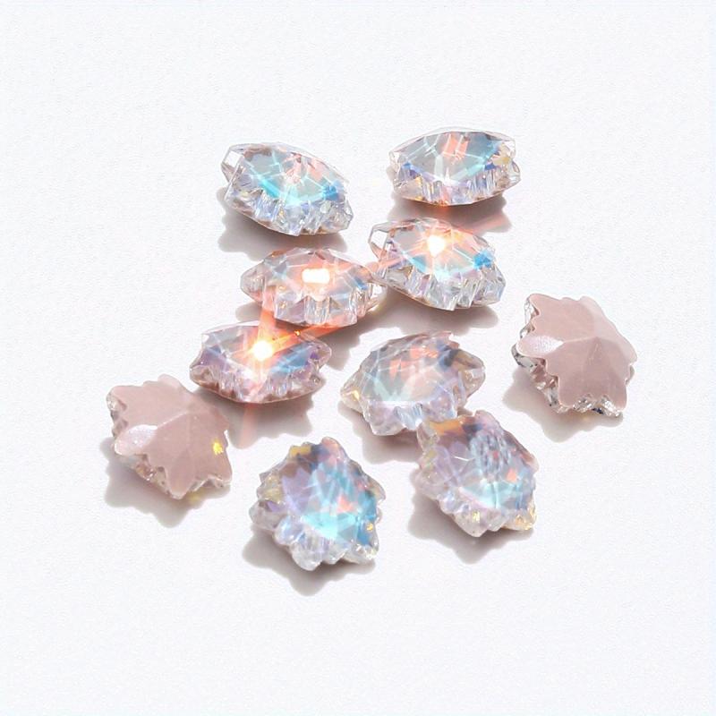 10-Piece Sparkling Rhinestone Set for 3D Nail Designs