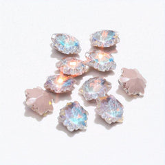 10-Piece Sparkling Rhinestone Set for 3D Nail Designs
