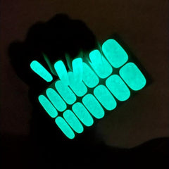 Luminous Solid Nail Wraps Self Adhesive Gel Strips