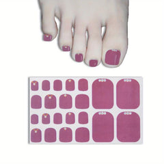 Minimalist Nail Polish Stickers Self Adhesive Nail Art Decal Strips Manicure Kit