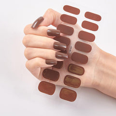 Nail Polish Stickers Full Cover Nail Wraps Self Adhesive Manicure Stickers