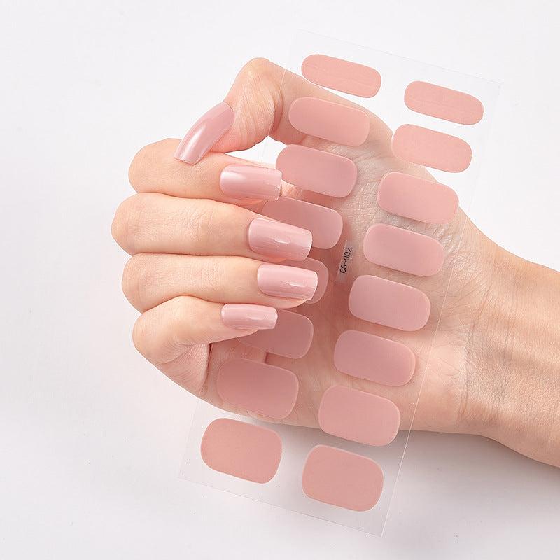 Nail Polish Stickers Full Cover Nail Wraps Self Adhesive Manicure Stickers