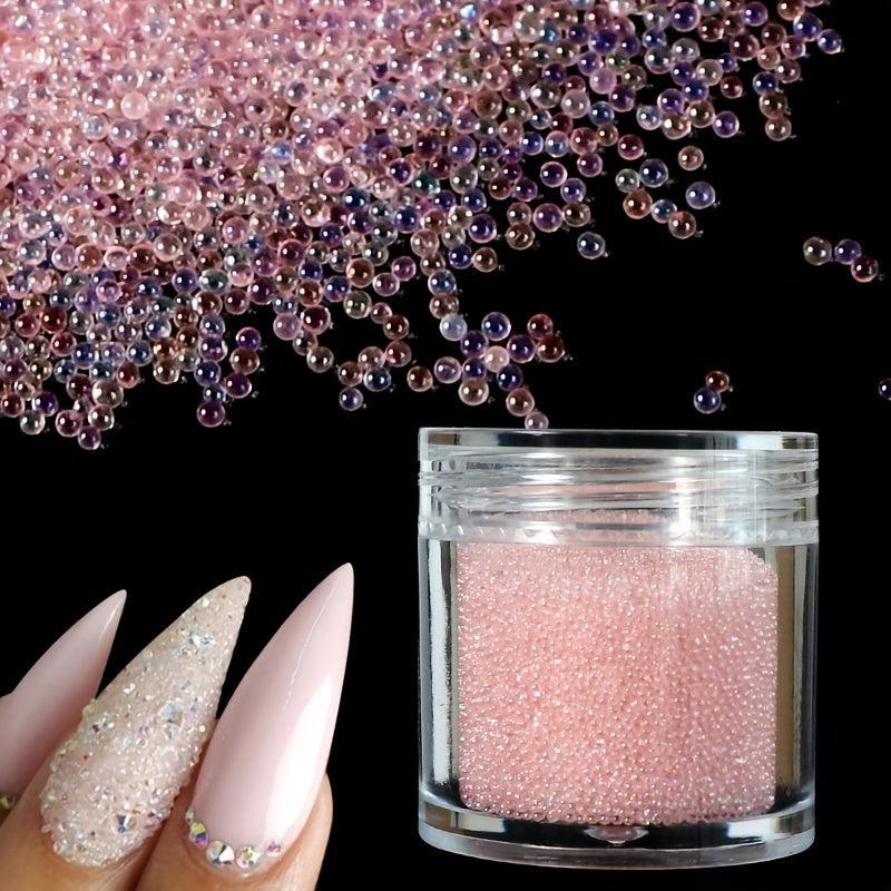 Mermaid Beads Nail Caviar Crystal Pixie Glass Glitter Micro Beads Rhinestones