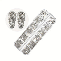 Sparkling Nail Rhinestones Mix Shapes for Acrylic Nails