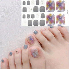 Summer Toe Nail Art Stickers for Full Cover Look