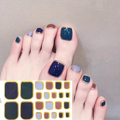 Summer Toe Nail Art Stickers for Full Cover Look