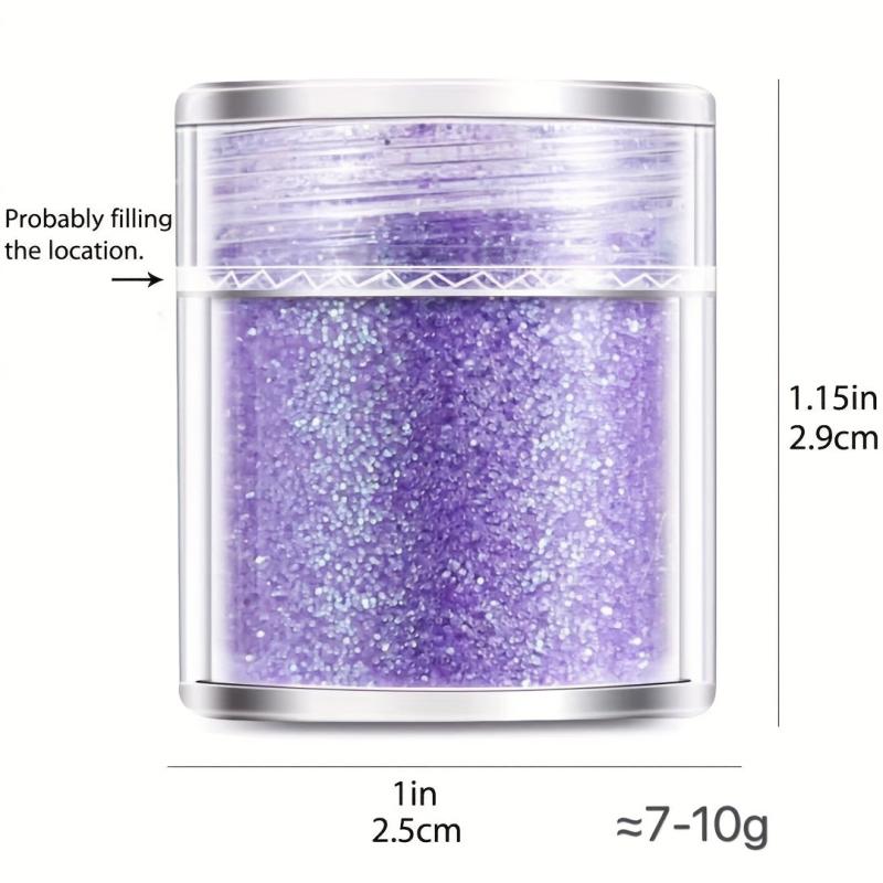 Chunky Hexagon Glitter Flakes for Nail Art Decoration