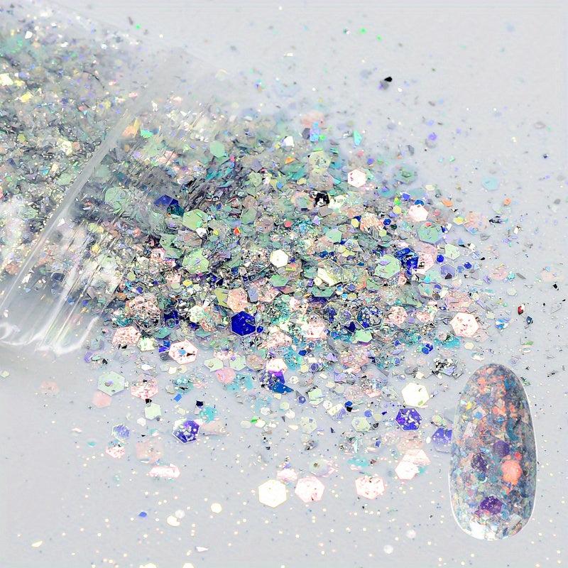 Holographic Laser Nail Art Sequins Glitter 5g