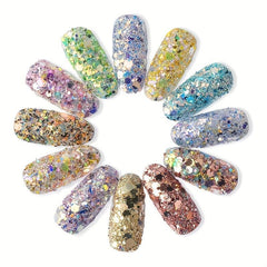 Holographic Laser Nail Art Sequins Glitter 5g