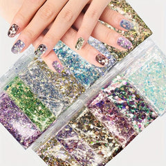 Holographic Laser Nail Art Sequins Glitter 5g