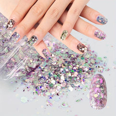 Holographic Laser Nail Art Sequins Glitter 5g