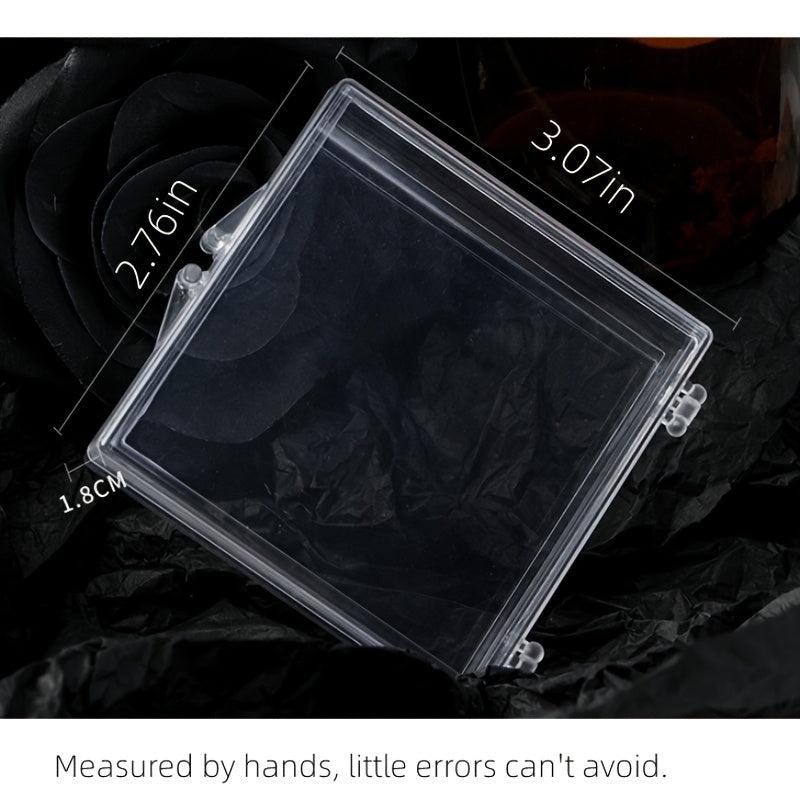 Clear Nail Tips Storage Box with Display Sticks