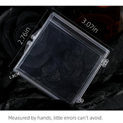 Clear Nail Tips Storage Box with Display Sticks