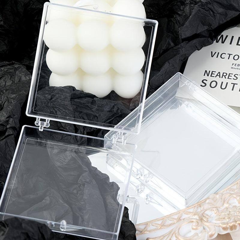 Clear Nail Tips Storage Box with Display Sticks
