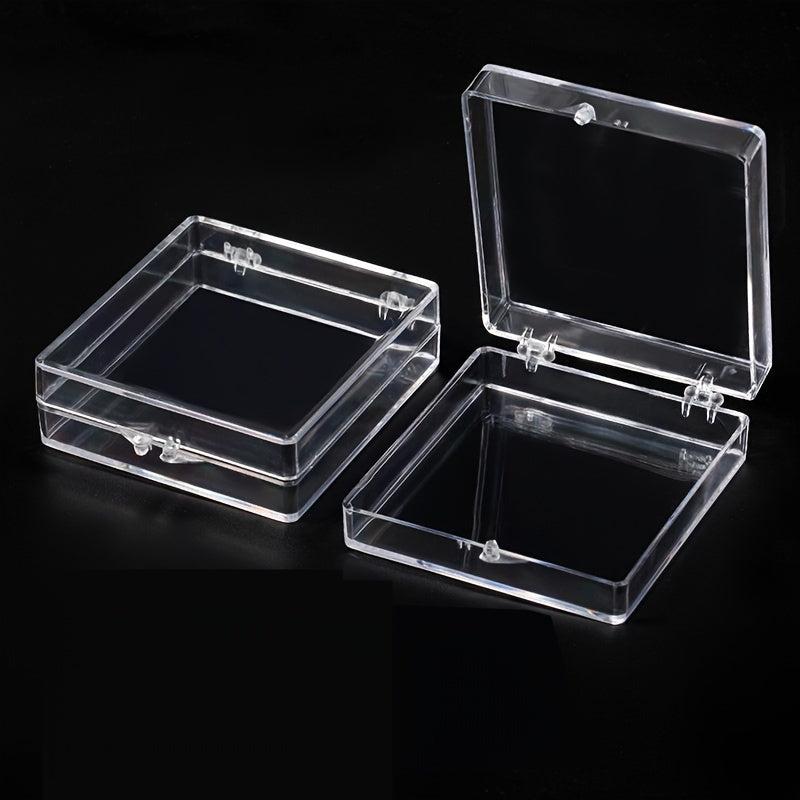 Clear Nail Tips Storage Box with Display Sticks