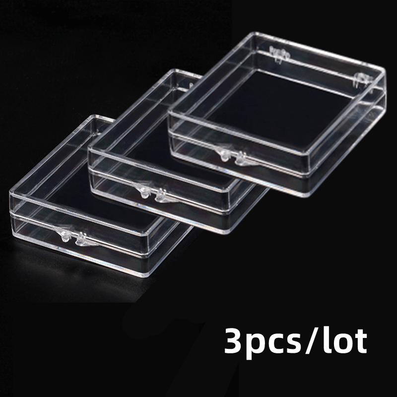 Clear Nail Tips Storage Box with Display Sticks