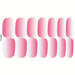 Gradient Nail Polish Sticker Self Adhesive Nail Decals