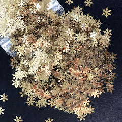 Christmas Snowflake Nail Art Sequins Holographic Glitter Flakes
