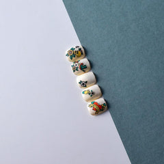 Dark Punk Style Skull Nail Art Stickers