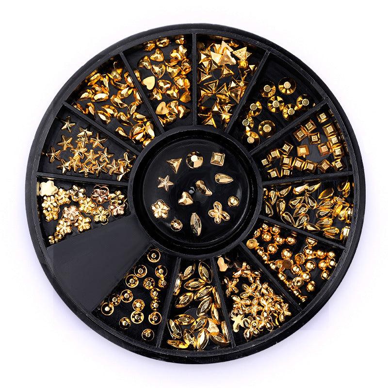 Nail Rhinestone Glitter Flat Back Crystal Gems 3D Decoration