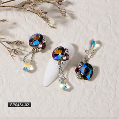 Nail Art Decoration Kit with Rhinestone and Alloy for Manicures