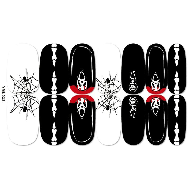 Halloween Full Wrap Nail Art Strips