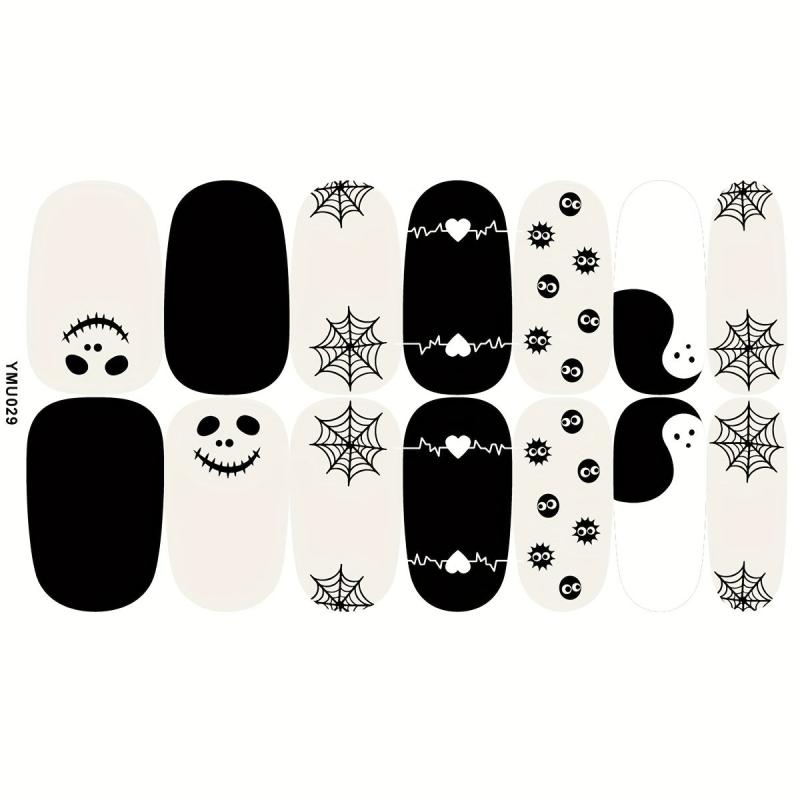 Halloween Full Wrap Nail Art Strips