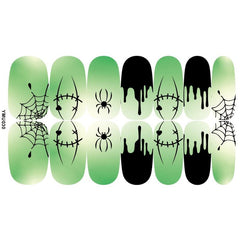 Halloween Full Wrap Nail Art Strips