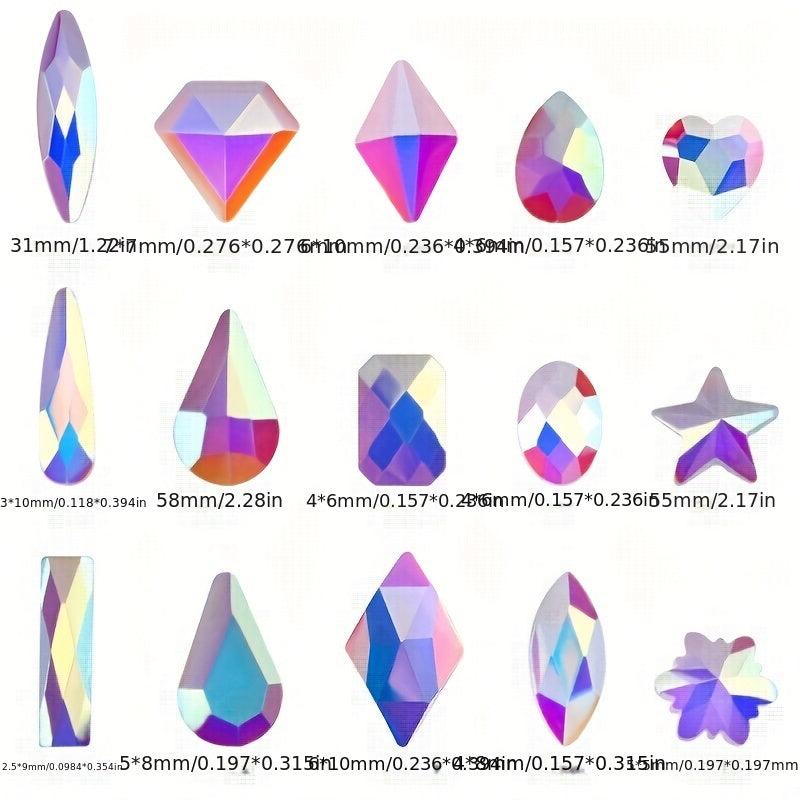 Flatback Crystal Nail Art Rhinestones DIY Gemstones