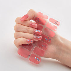 Glitter Sequins Nail Art Stickers Self Adhesive Manicure for Wraps and Decals