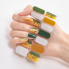 Glitter Sequins Nail Art Stickers Self Adhesive Manicure for Wraps and Decals