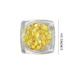 Aurora Mermaid Beads Pearl Cabochons for Jewelry Nail Art