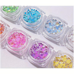 Aurora Mermaid Beads Pearl Cabochons for Jewelry Nail Art