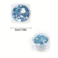 Mermaid Nail Sequins Holographic Glitter Decoration