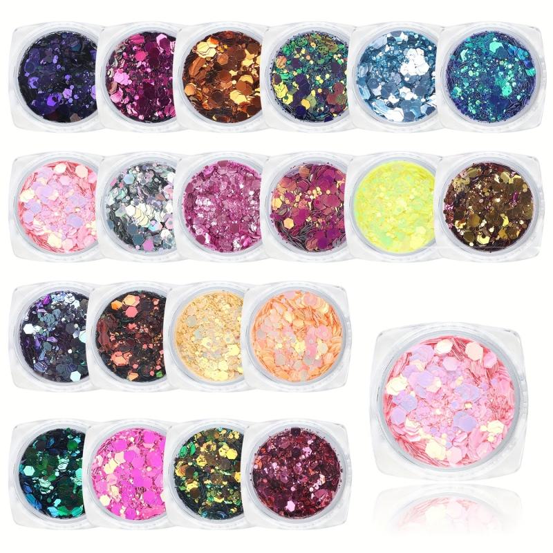 Mermaid Nail Sequins Holographic Glitter Decoration