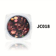 Mermaid Nail Sequins Holographic Glitter Decoration